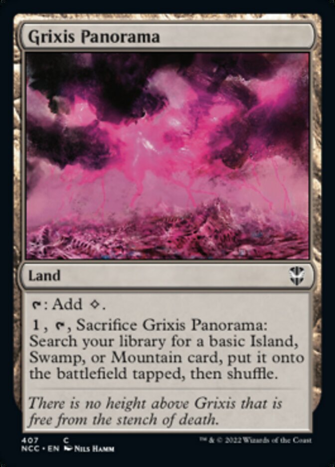 Grixis Panorama [Streets of New Capenna Commander] | Tacoma Games