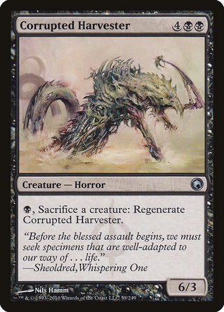 Corrupted Harvester [Scars of Mirrodin] | Tacoma Games