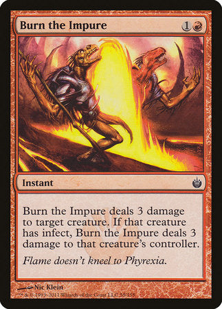 Burn the Impure [Mirrodin Besieged] | Tacoma Games