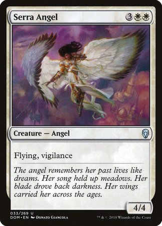 Serra Angel [Dominaria] | Tacoma Games