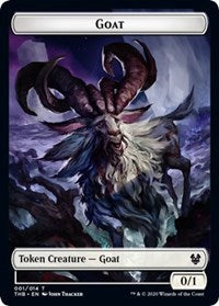 Goat // Satyr Double-sided Token [Theros Beyond Death Tokens] | Tacoma Games