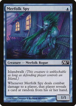 Merfolk Spy [Magic 2011] | Tacoma Games