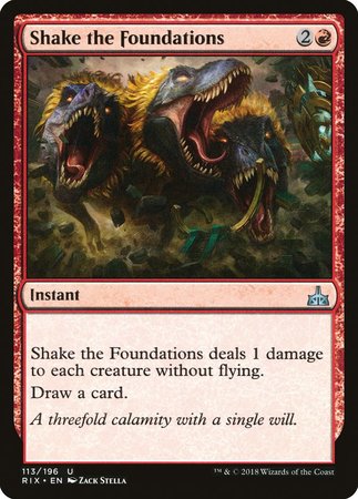 Shake the Foundations [Rivals of Ixalan] | Tacoma Games