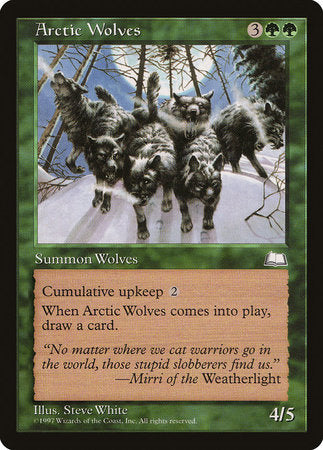 Arctic Wolves [Weatherlight] | Tacoma Games