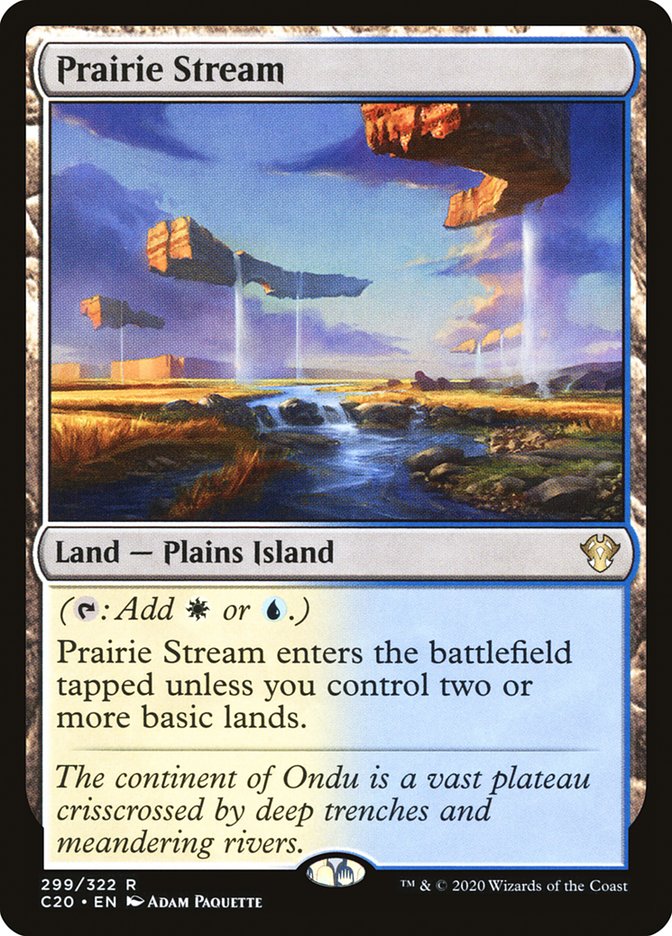 Prairie Stream [Commander 2020] | Tacoma Games
