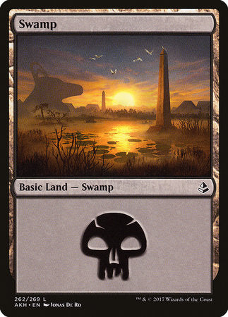 Swamp (262) [Amonkhet] | Tacoma Games