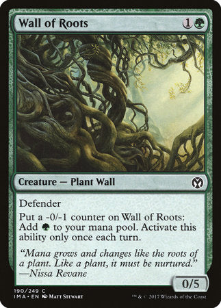 Wall of Roots [Iconic Masters] | Tacoma Games
