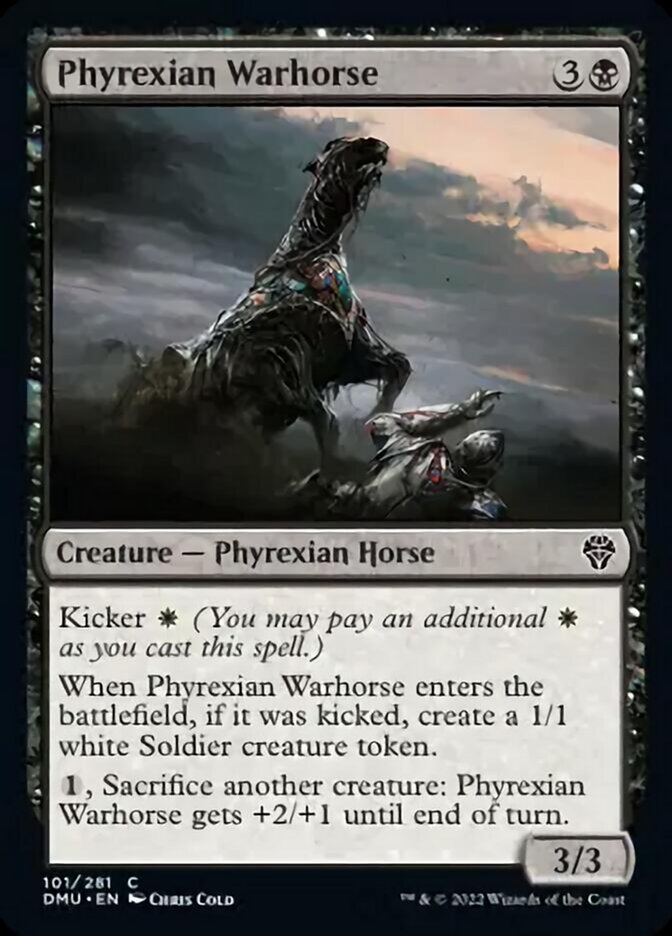 Phyrexian Warhorse [Dominaria United] | Tacoma Games