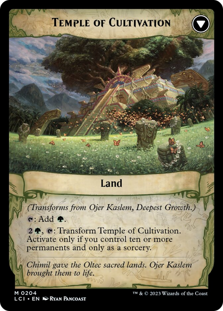 Ojer Kaslem, Deepest Growth // Temple of Cultivation [The Lost Caverns of Ixalan] | Tacoma Games