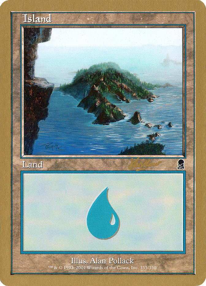 Island (shh335) (Sim Han How) [World Championship Decks 2002] | Tacoma Games