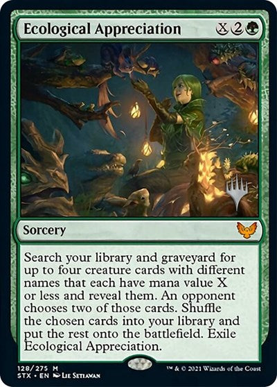 Ecological Appreciation (Promo Pack) [Strixhaven: School of Mages Promos] | Tacoma Games