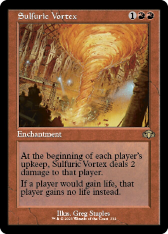 Sulfuric Vortex (Retro) [Dominaria Remastered] | Tacoma Games