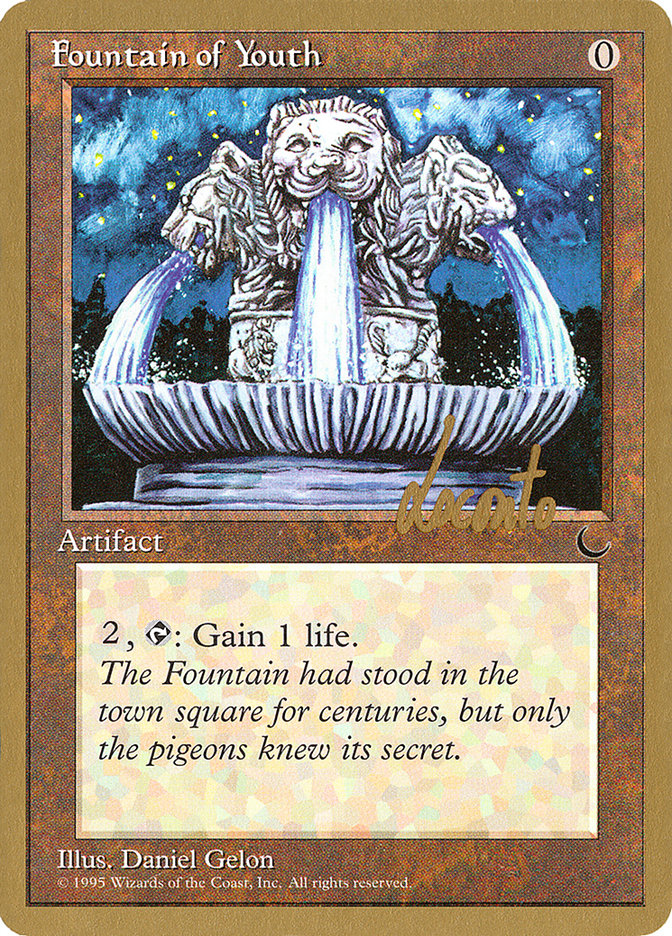 Fountain of Youth (Michael Loconto) [Pro Tour Collector Set] | Tacoma Games