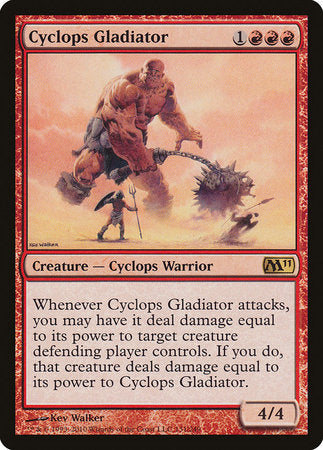 Cyclops Gladiator [Magic 2011] | Tacoma Games