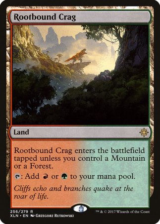 Rootbound Crag [Ixalan] | Tacoma Games