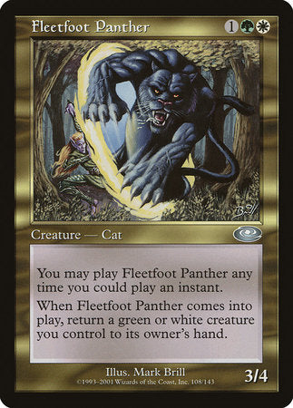 Fleetfoot Panther [Planeshift] | Tacoma Games
