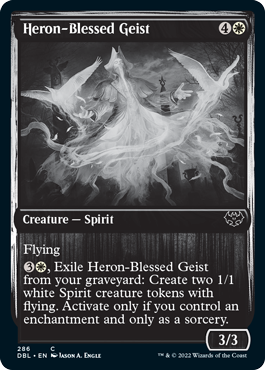 Heron-Blessed Geist [Innistrad: Double Feature] | Tacoma Games