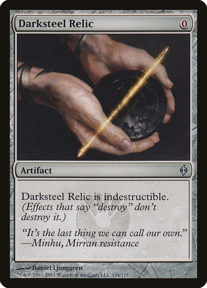 Darksteel Relic [New Phyrexia] | Tacoma Games