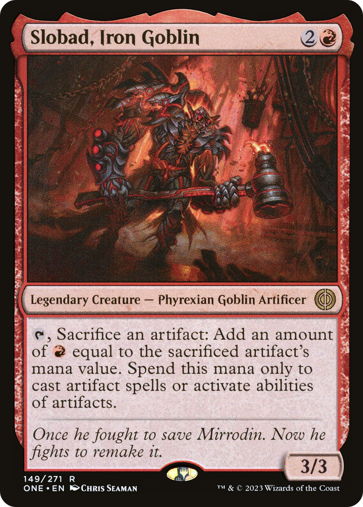 Slobad, Iron Goblin [Phyrexia: All Will Be One] | Tacoma Games