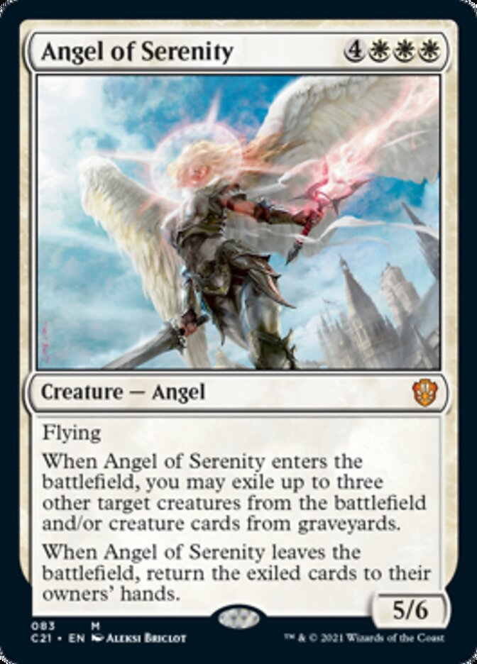 Angel of Serenity [Commander 2021] | Tacoma Games