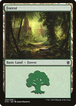 Forest (269) [Khans of Tarkir] | Tacoma Games