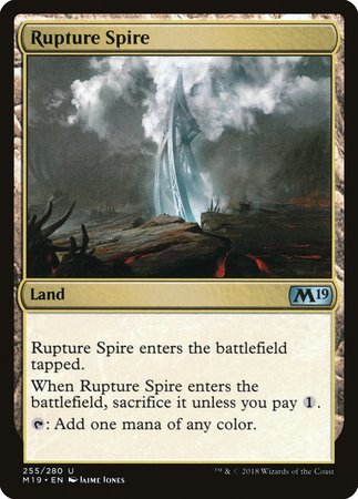 Rupture Spire [Core Set 2019] | Tacoma Games