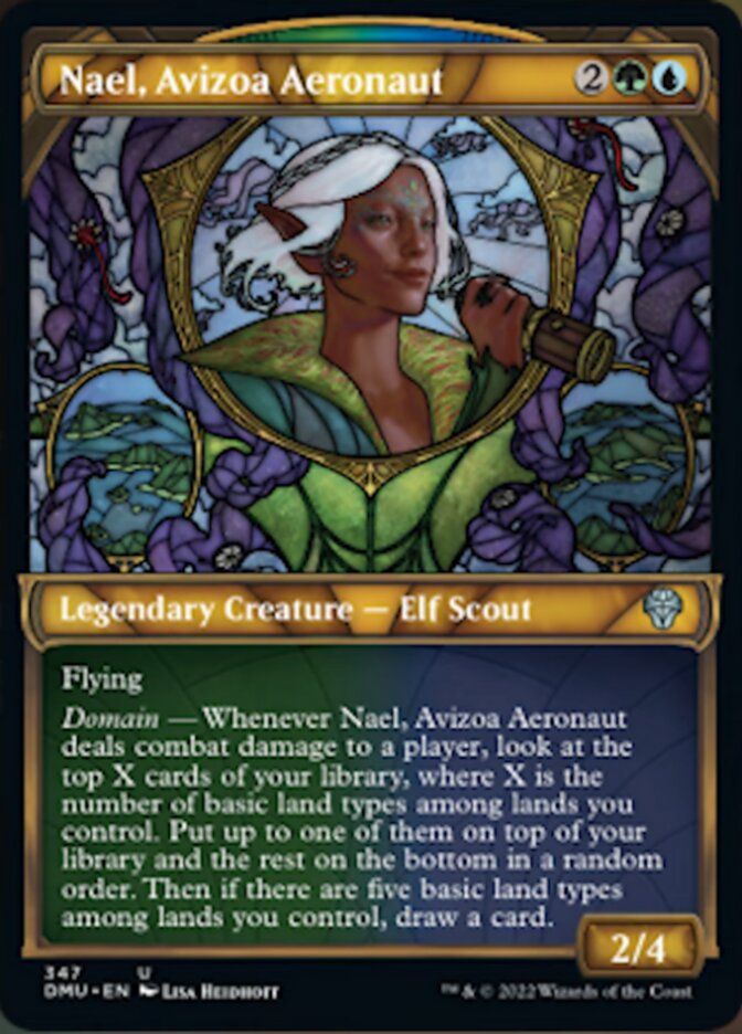 Nael, Avizoa Aeronaut (Showcase Textured) [Dominaria United] | Tacoma Games