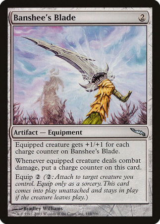 Banshee's Blade [Mirrodin] | Tacoma Games