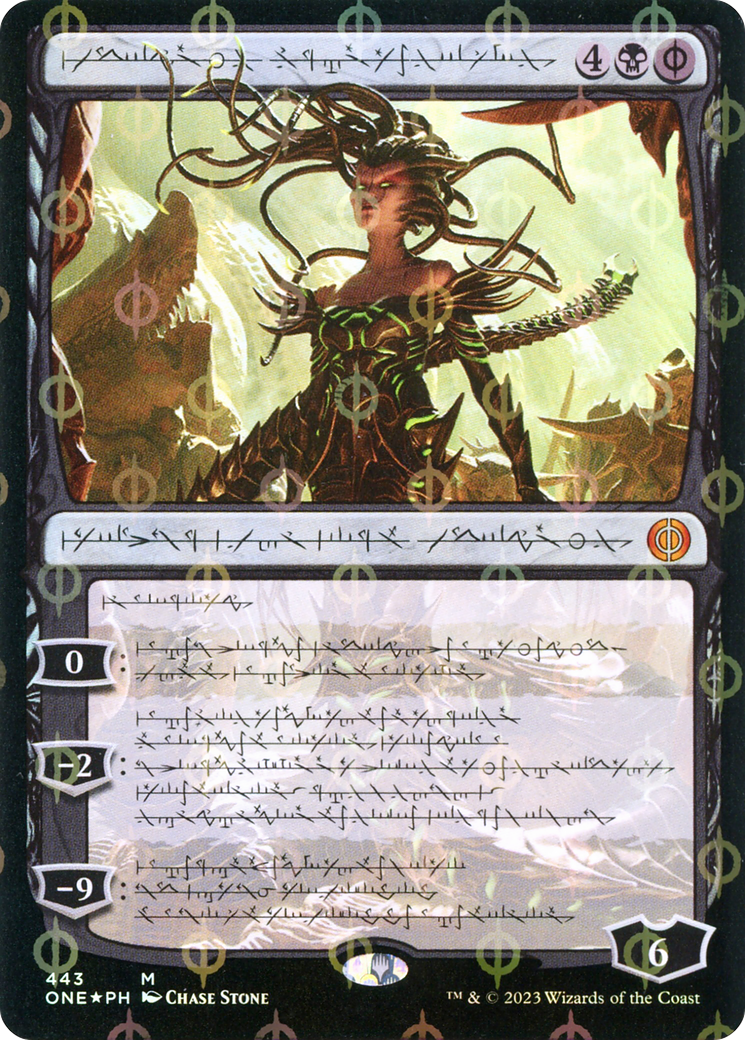Vraska, Betrayal's Sting (Phyrexian Step-and-Compleat Foil) [Phyrexia: All Will Be One] | Tacoma Games
