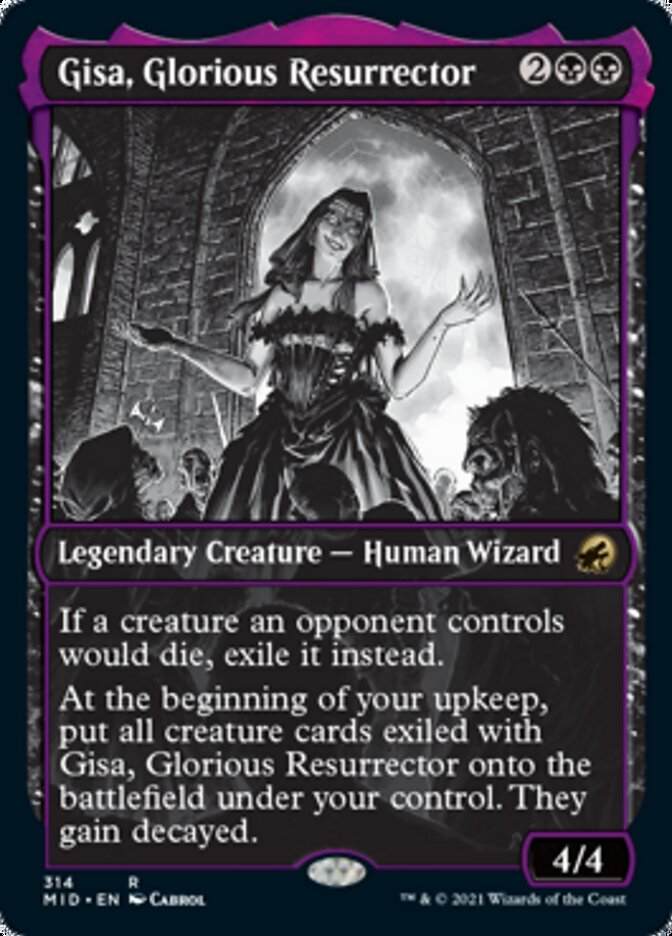 Gisa, Glorious Resurrector (Showcase Eternal Night) [Innistrad: Midnight Hunt] | Tacoma Games