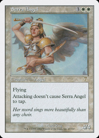 Serra Angel [Seventh Edition] | Tacoma Games