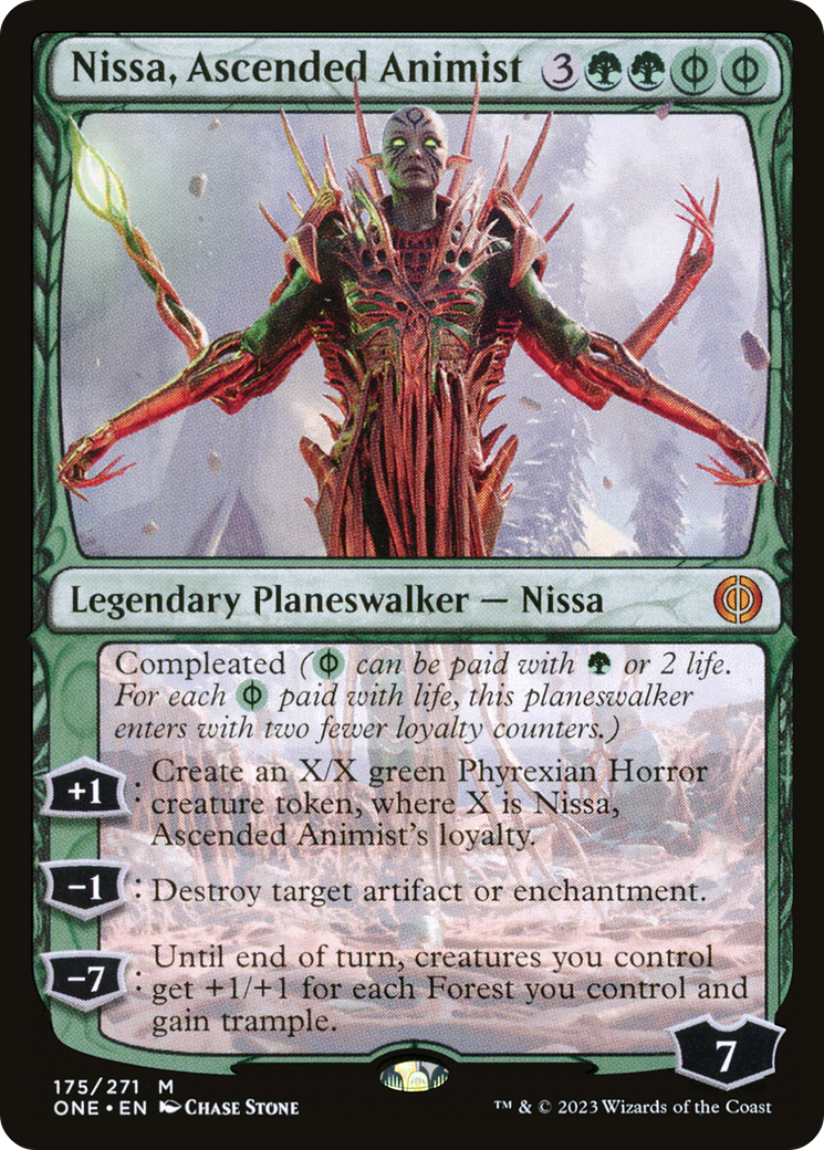 Nissa, Ascended Animist [Phyrexia: All Will Be One] | Tacoma Games