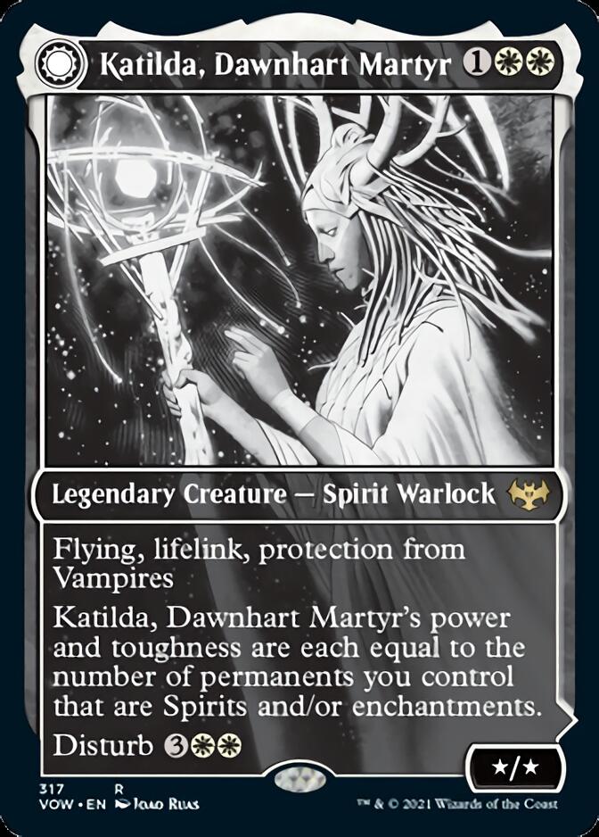 Katilda, Dawnhart Martyr // Katilda's Rising Dawn (Showcase Eternal Night) [Innistrad: Crimson Vow] | Tacoma Games