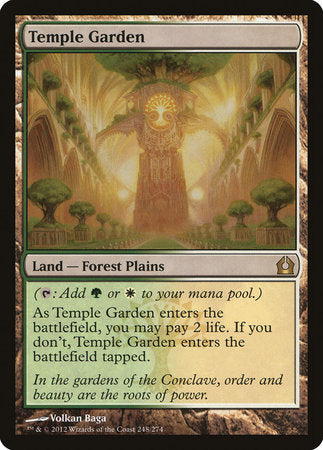 Temple Garden [Return to Ravnica] | Tacoma Games