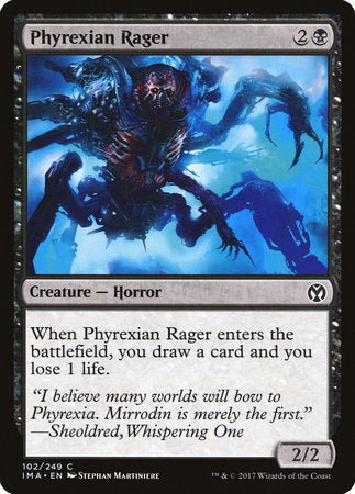 Phyrexian Rager [Iconic Masters] | Tacoma Games