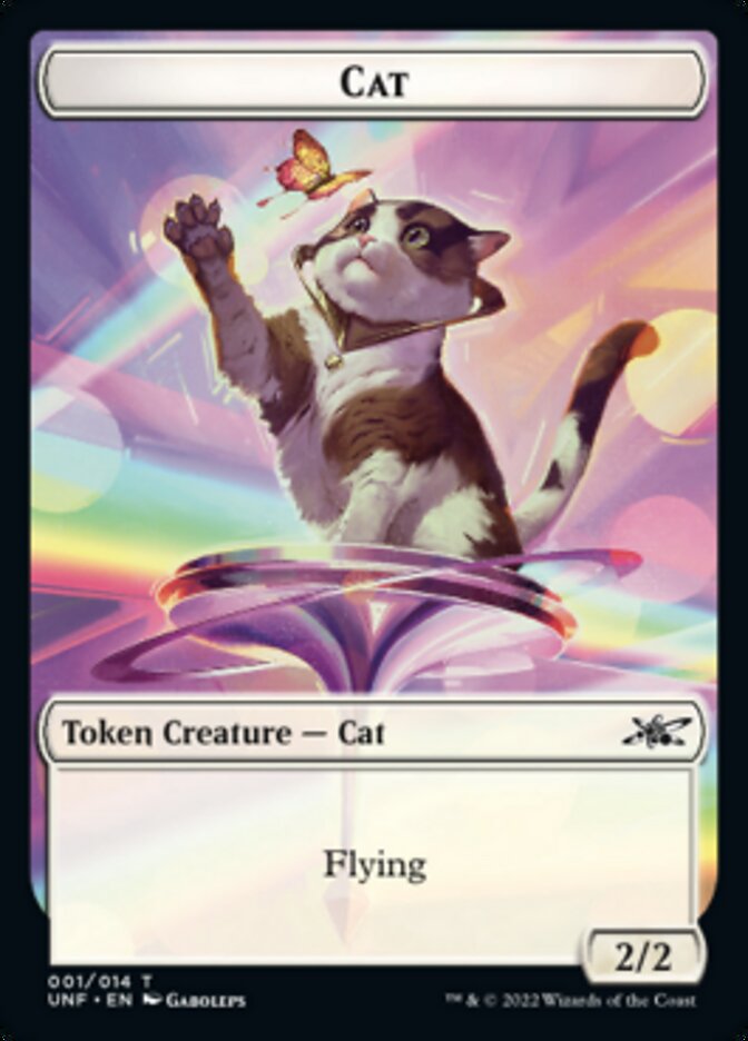 Cat Token [Unfinity Tokens] | Tacoma Games