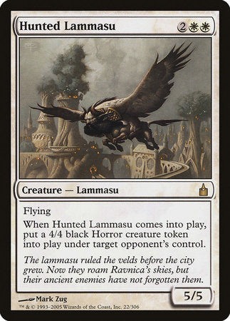 Hunted Lammasu [Ravnica: City of Guilds] | Tacoma Games