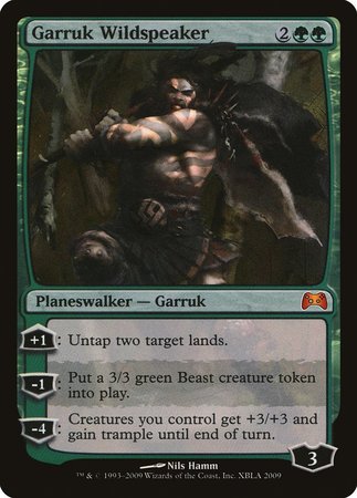 Garruk Wildspeaker [Duels of the Planeswalkers Promos 2009] | Tacoma Games