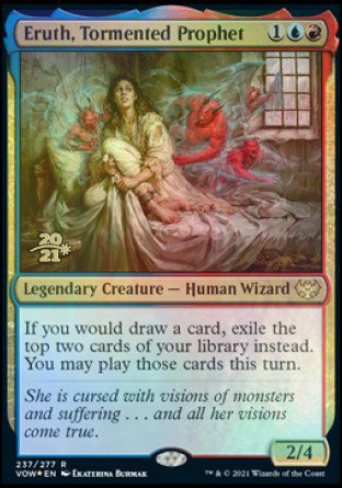 Eruth, Tormented Prophet [Innistrad: Crimson Vow Prerelease Promos] | Tacoma Games