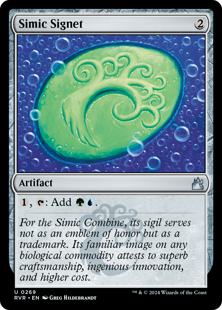 Simic Signet [Ravnica Remastered] | Tacoma Games