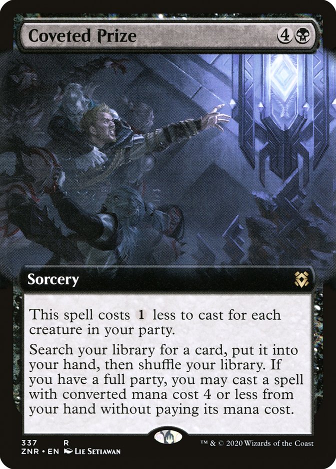 Coveted Prize (Extended Art) [Zendikar Rising] | Tacoma Games