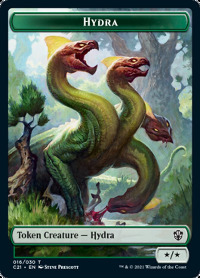 Hydra // Boar Token [Commander 2021 Tokens] | Tacoma Games