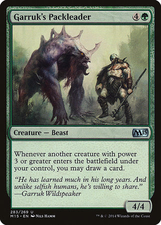 Garruk's Packleader [Magic 2015] | Tacoma Games