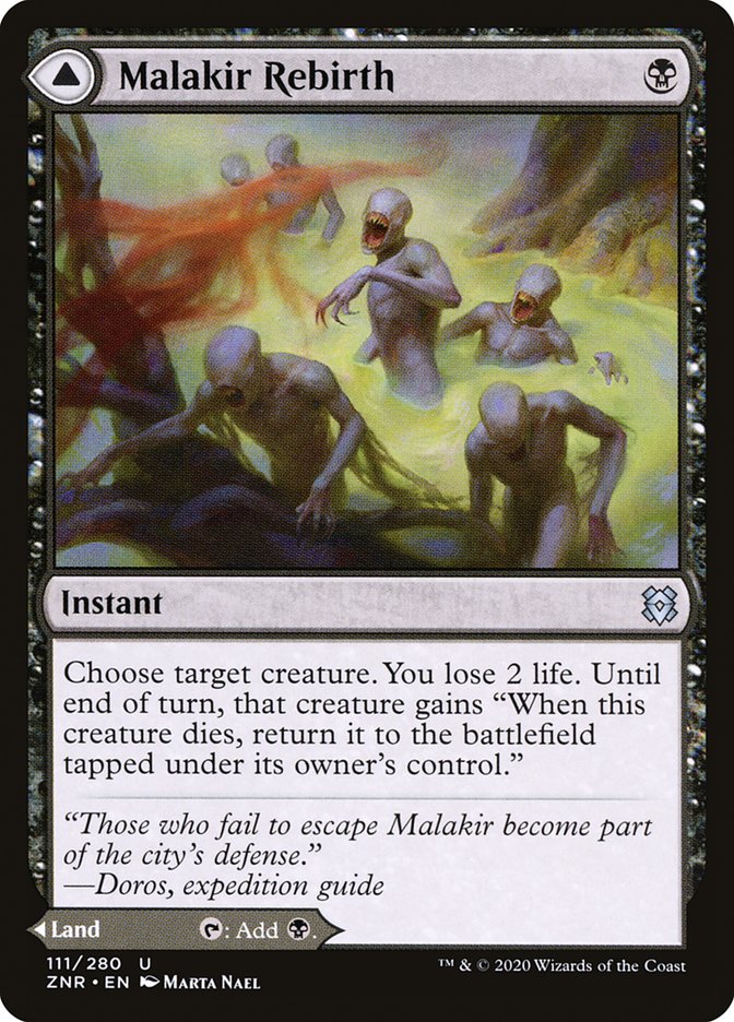 Malakir Rebirth // Malakir Mire [Zendikar Rising] | Tacoma Games