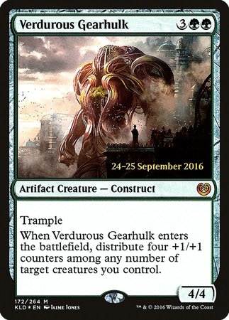 Verdurous Gearhulk [Kaladesh Promos] | Tacoma Games