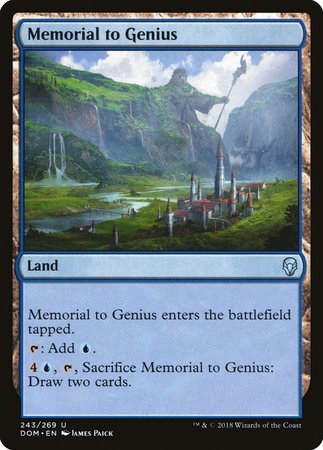 Memorial to Genius [Dominaria] | Tacoma Games