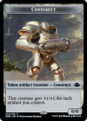 Elephant // Construct Double-Sided Token [Dominaria Remastered Tokens] | Tacoma Games