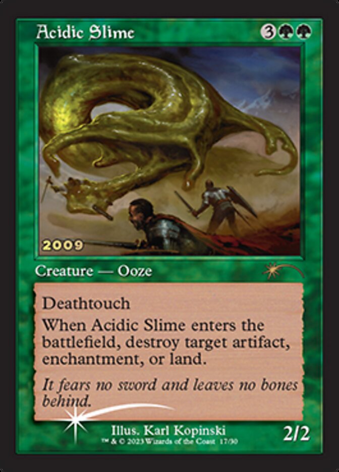 Acidic Slime [30th Anniversary Promos] | Tacoma Games