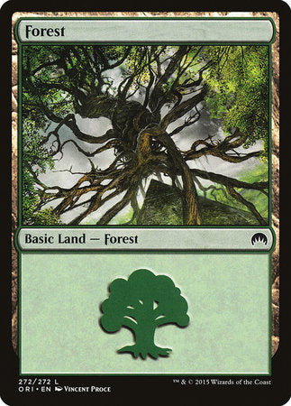 Forest (272) [Magic Origins] | Tacoma Games
