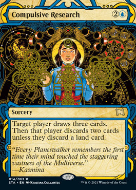 Compulsive Research (Etched Foil) [Strixhaven Mystical Archive] | Tacoma Games